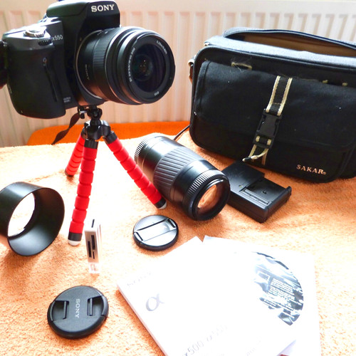 Sony a230 obiettivo l xxl - 2x,
