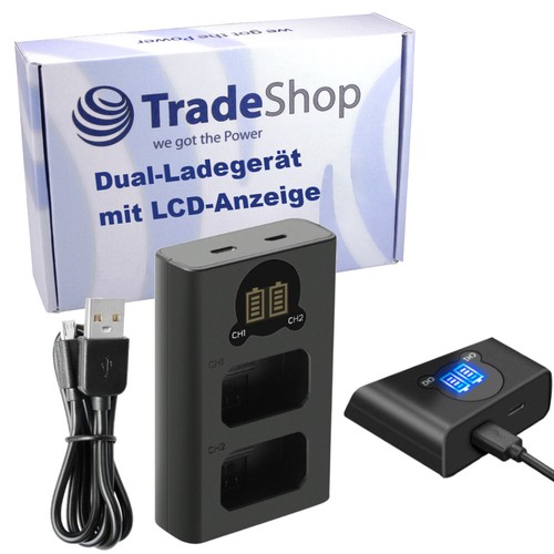 Caricabatteria lcd doppio - caricabatteria,