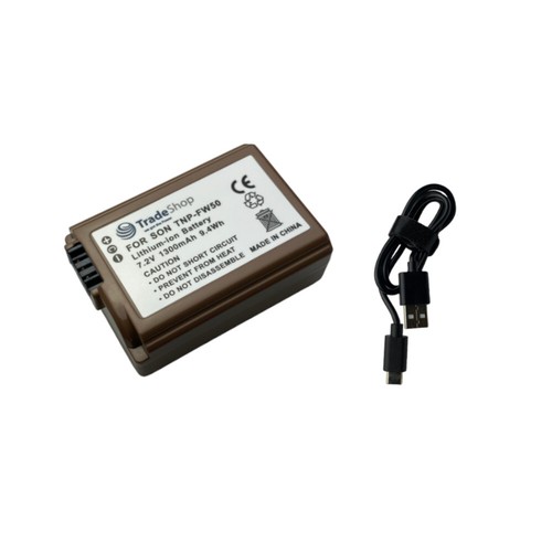 Batteria fotocamera - 1,3, ah