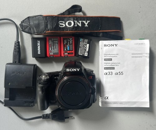 Sony alpha slt a55v fotocamera - alpha, slt-a55v