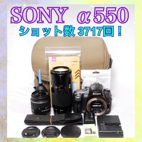 Sony α550 fotocamera reflex